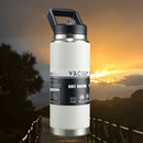 Axyaa Stainless Steel Thermal Bottle Vacuum Flask Tumbler with Straw - Ideal for Outdoor Activities