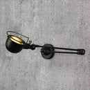 Axyaa Adjustable Wall Lamp Modern Rocker Design LED Light Bedroom Decor
