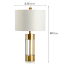 Axyaa Gold Iron Table Lamp for Modern Spaces: Bedroom, Living Room, Study Room