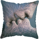 Axyaa Romantic Kiss Painting Pillow Covers - Home Decor Essentials