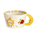 Axyaa Moon Handle Ceramic Mug: Hand-painted, Creative and Lovely Breakfast Cup for Gift