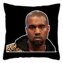 Axyaa Kanye West Meme Cushion Cover 50x50 cm Throw Pillow Case for Car Sofa