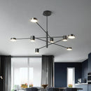 Axya Luxury Black Chandelier for Living Room Kitchen Bedroom Hall Decor