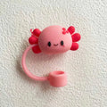Axyaa Silicone Straw Cover for Stanley 10mm Cup - Cute Cartoon Design