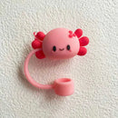 Axyaa Silicone Straw Cover for Stanley 10mm Cup - Cute Cartoon Design