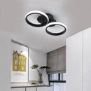 Axyaa Acrylic LED Ceiling Lamp Modern Home Decor Light Fixture White Square