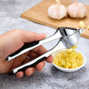 Axyaa Garlic Press: Zinc Alloy Multifunctional Peeler and Stainless Steel Crusher