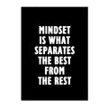 Inspirational Canvas Painting Wall Art with Motivational Quote Print by Axyaa
