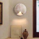 Axyaa Real Stone LED Wall Light: Nordic Design, Art Deco Style for Bedroom, Parlor, Aisle