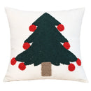 Nordic Circle Tufted Tree Pillowcase - Axyaa Brand