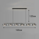Axyaa Modern LED Chandelier Pendant Light for Dining Room Lighting