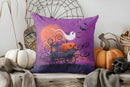 Cute Ghost Fall Market Pillow Cover by Axyaa - Home Decor for Sofa, Bedroom & Car.