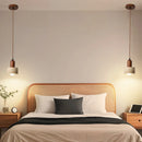 Axyaa Yellow Marble Stone LED Pendant Light for Dining, Kitchen, Bedside - Wabi Sabi Travertine