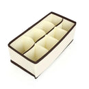 Axyaa Foldable Underwear Sock Bra Storage Box Wardrobe Organizer