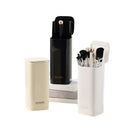 Axyaa Automatic Brushes Holder Rack: Dustproof Makeup Organizer for Lipstick and Eyebrow Pens