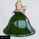 Axyaa Brass Glass Wall Lamp Japanese Retro Luxury Lighting