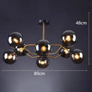 Axyaa LED Pendant Chandeliers for Living Room Dining Room Indoor Lighting