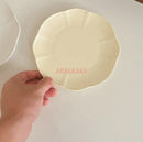 Axyaa Ceramic Dining Plates Set - High-End & Exquisite Breakfast Dessert Tea Plates