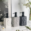 Axyaa Stone Texture Ceramic Lotion Bottle- Home Hotel Shampoo Hand Wash Anti Slip Design