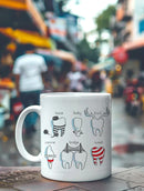 Axyaa Dental Hygienist Mug - BPA Free Ceramic - 350ml Large - Coffee/Tea Essential