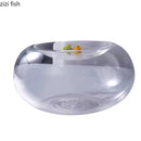 Axyaa Glass Double Sided Bowl Set for Desserts, Snacks, Fruits, and Dim Sum