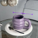 Axya™ Ceramic Coke Cup with Lid, Couples Mug Set, Coffee Tea Milk Water