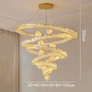 Axyaa Crystal Chandelier Pendant Light for Living Room Dining Room Ceiling