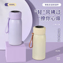 Axyaa Stainless Steel Temperature Display Water Bottle with Handle and Carry Strap