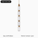 Axyaa Glass Bubble LED Pendant Lamps for Kitchen Dining Bedroom Designer Installation