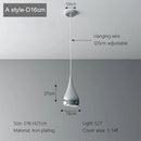 Axyaa Modern Plating Pendant Lights Chandeliers for Dining Room Kitchen Bedroom