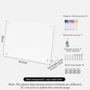 Axyaa Magnetic Whiteboard Sign for Coffee Shop - Large Standing Blackboard Billboard