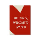 Axyaa Red Love Canvas Prints for Stylish Home Decor