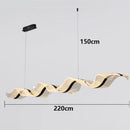 Axyaa Modern LED Chandelier for Living Room, Dining Room, Interior Lighting