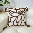 Axyaa Nordic Chenille Velvet Pillowcase for Bedside Bedroom and Sofa