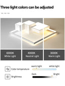 Axyaa Modern Nordic Square Ceiling Lamp Bed Master Bedroom Lighting