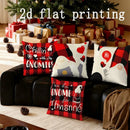 Axyaa Gnome Christmas Pillow Cover for Sofa, Bedroom, Car - Cozy Holiday Decor