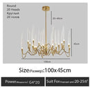 Axyaa LED Crystal Chandelier: Modern Luxury Tree Branch Design for Home Decor