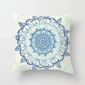 Axyaa Geometric Datura Bohemian Style Wreath Seat Pillow Cover