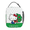 Axyaa Hello Kitty Insulated Lunch Tote for Travel Food Storage - Reusable Thermal Cooler