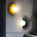 Axyaa Macaron Wall Lamp: Modern Nordic Bedroom Decor & Study Room Lighting