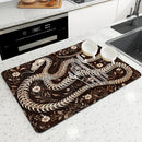 Axyaa Absorbent Drying Mat for Kitchen Tableware and Cups