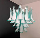 Axyaa Colored Glass Chandelier: New Murano Collection for Living Room, Bedroom, Dining Room