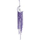 Bohemian Moon Dream Catcher With or Without Light, Macrame Dreamcatcher for Home Decor by Axyaa