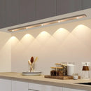 Axyaa Motion Sensor LED Closet Light USB Rechargeable Ultra-thin Kitchen Wardrobe Fixtures