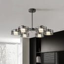 Axyaa Pendant LED Chandelier for Bedroom Decor and Living Room Lighting