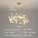 Axyaa Ginkgo LED Chandeliers for Living & Dining Room Lighting