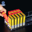 Axyaa Smoke Storage Shelf: Cigarette Pusher Holder for Convenience Stores & Supermarkets