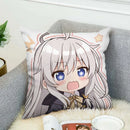Axyaa Wandering Witch 40x40 Fall Pillow Cover - Home Decor & Cushion Cover