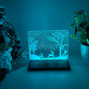 Snowy Deer Nightlight: Axyaa Cute and Colorful Bedthroom Decor