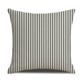 Axyaa Grey Geometric Linen Cushion Cover for Sofa Living Room Decor